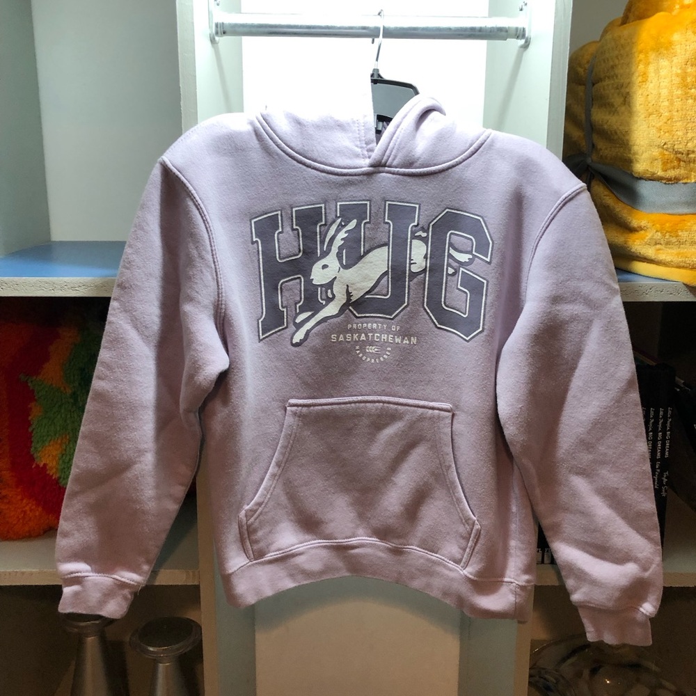 Tween sizedHUG Saskatchewan Hoodie - Light Lavender